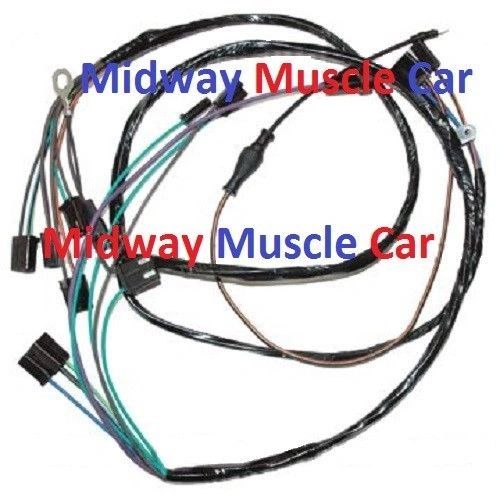 A/C air conditioning control wiring harness Olds Cutlass 442 66 67 68 69 70 71