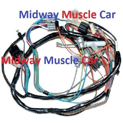 dash wiring harness 57 Chevy 150 210 bel air nomad deluxe w/o radio & heater