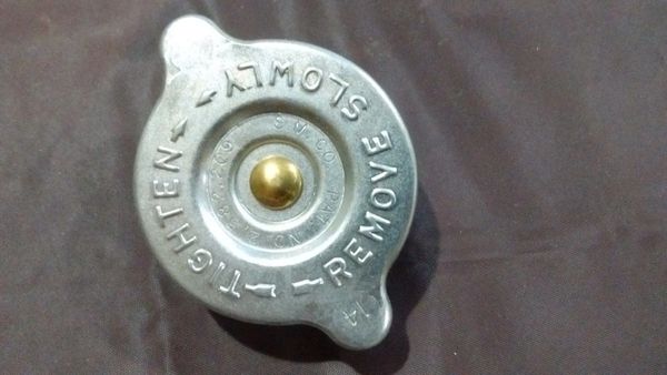 NEW original correct radiator cap 60-66 Ford Lincoln Mercury S.M.CO 14 lb