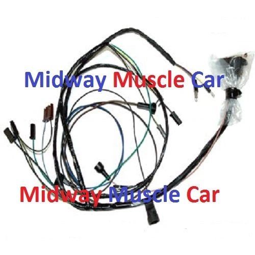 engine wiring harness V8 68 Pontiac Firebird 350 400