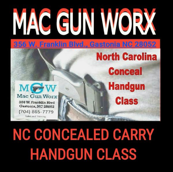 NC Concealed Carry Handgun Class