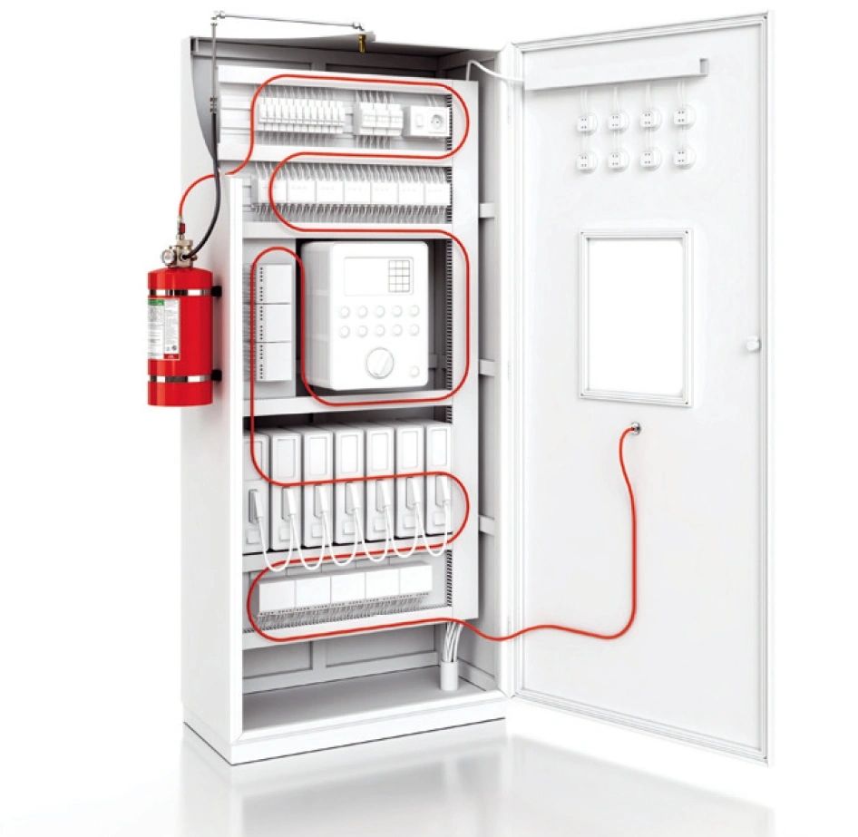Fm0 Or Hfc227 Gas Based Fire Suppression System