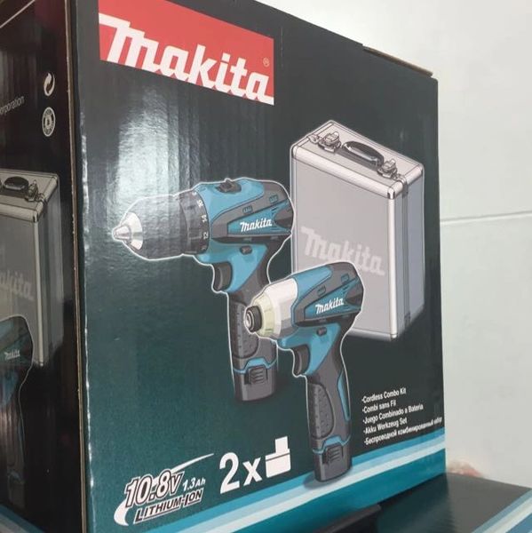 Makita 10.8 v discount cordless combo kit