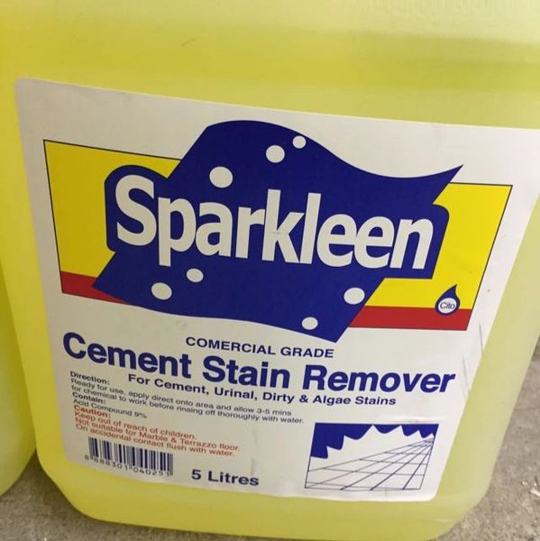 Cement Stain Remover | S-S Services And Trading