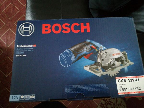 Bosch GKS 12v Li Cordless Circular Saw Bare Unit S S Services