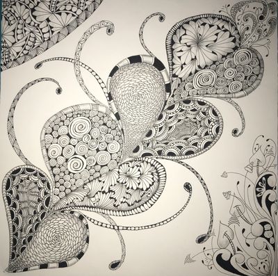 Rejuventangle Zentangle Zoom