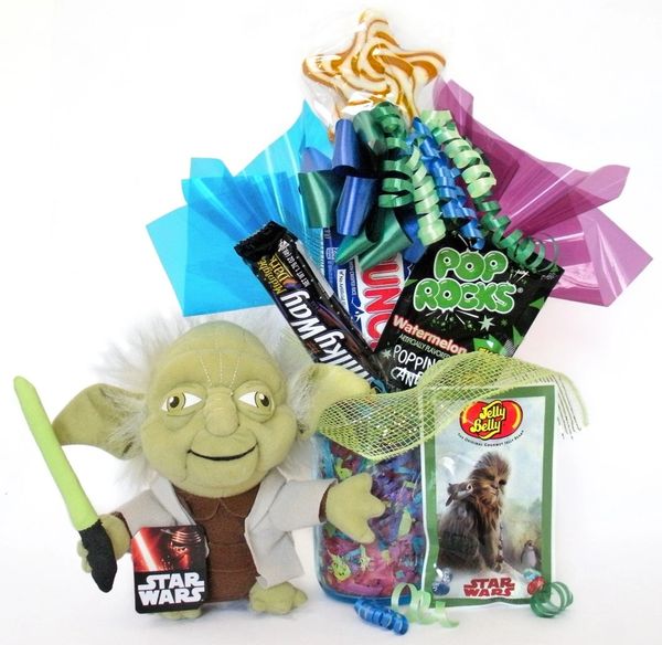 Star Wars Candy Bouquet Star Wars Candy Gift Candy Bear Bouquets Plush Candy Bouquets By Bonbon Bears