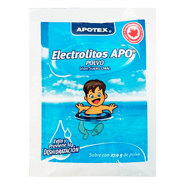 ELECTROLITOS APO PVO. CAJA C/25 SOBRES C/27.9 G.