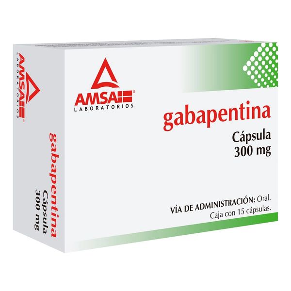 GABAPENTINA CA 300 MG. CAJA C/15