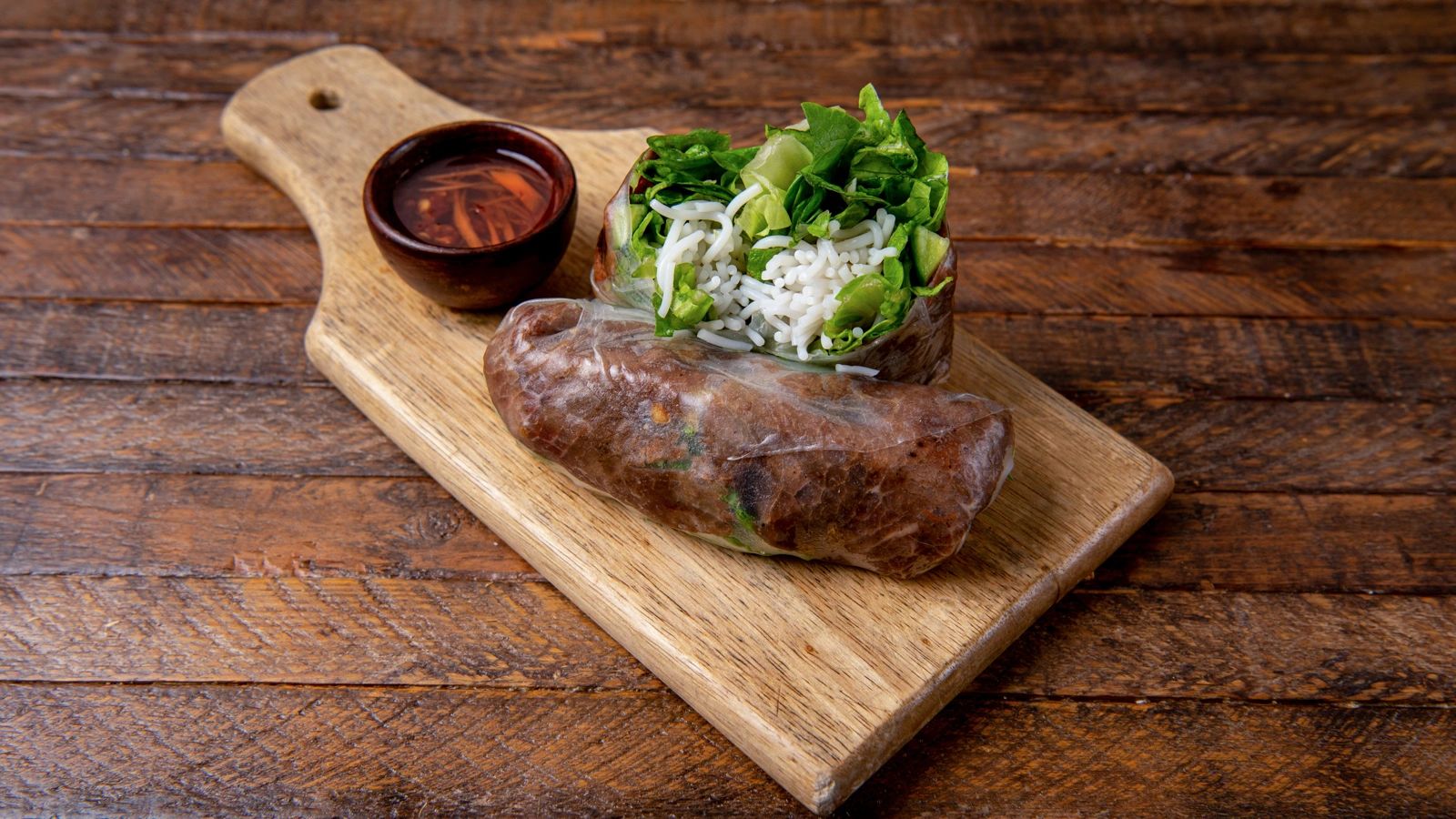 Grilled Beef Spring Roll