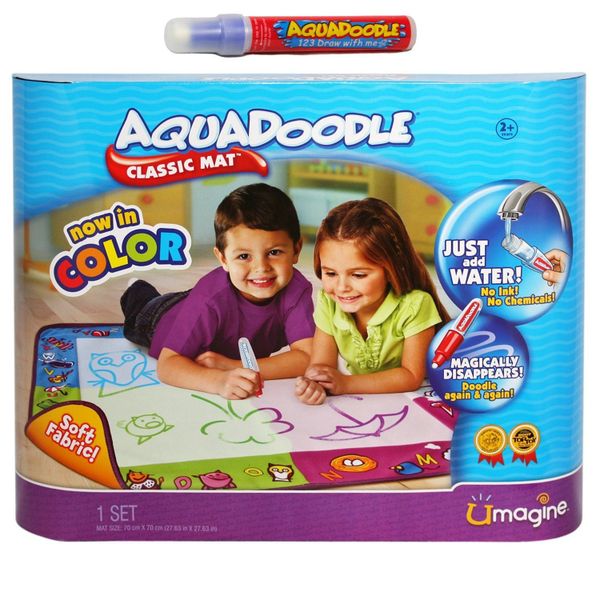 Aquadoodle - Draw N Doodle - Classic Mat with BONUS Pen and Cap
