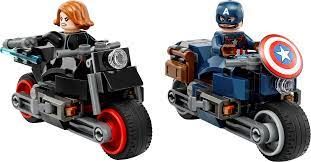 76260 Black Widow & Captain America Motorcycles