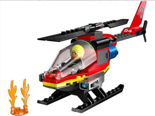 60411 Fire Rescue Helicopter