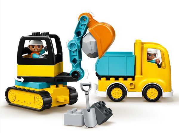10391 Truck & Tracked Excavator