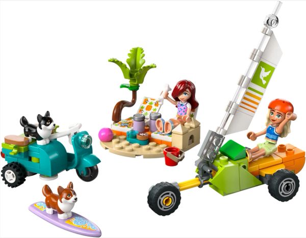42641 Surfing Dogs and Scooter Adventure