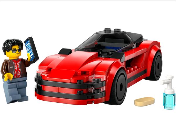 60448 Red Sports Car