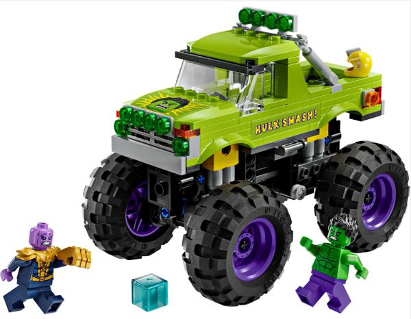 76312 The Hulk Truck vs Thanos