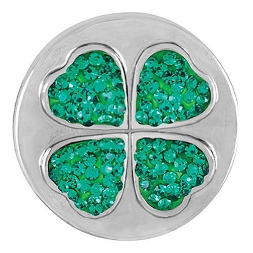 Ginger Snaps SHAMROCK SUGAR SNAP Interchangeable Jewelry Snap Accessory