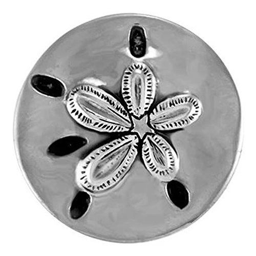 Ginger Snaps SAND DOLLAR Interchangeable Jewelry Snap Accessory