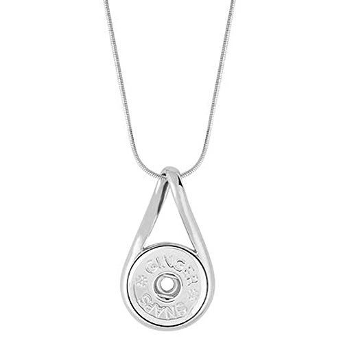 Ginger Snaps Infinity Necklace Interchangeable Jewelry Snap Accessory