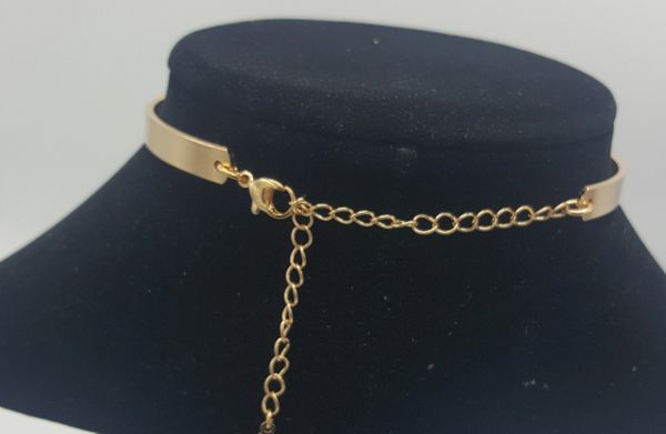 Gold Flat Band Choker | Axxesory Junkee