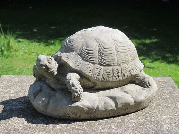 Tortoise Garden Statue Surrey Ornamental Stoneware