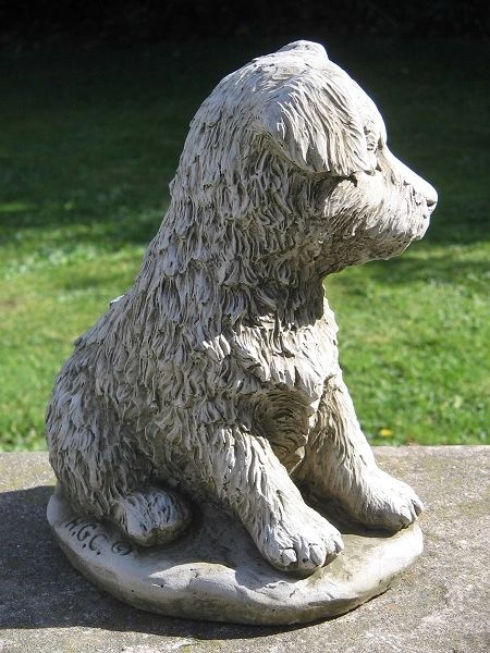 Jack Russell Puppy Statue | Surrey Ornamental Stoneware