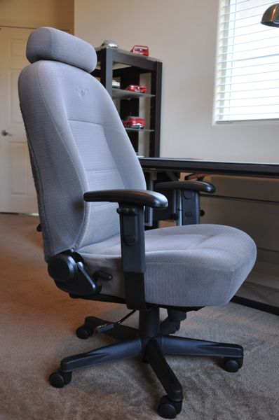 SOLD Thank You! - Ford Mustang Fabric Office Chair - Medium Graphite