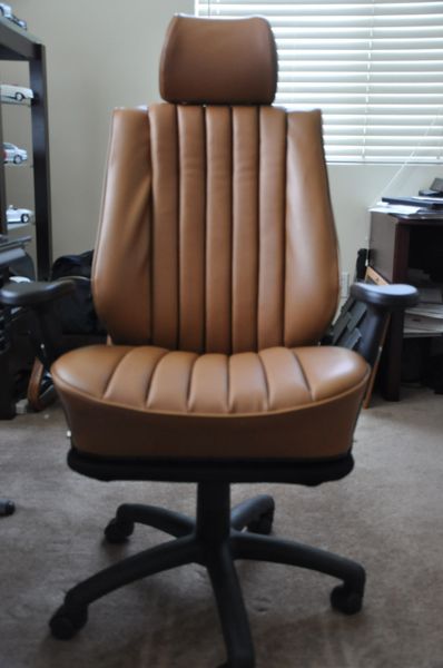 SOLD Thank You! Mercedes-Benz 190E MB-Tex Office Chair - Saddle
