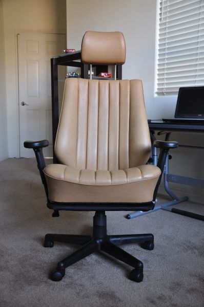 SOLD Thank You! Mercedes-Benz 190E MB-Tex Office Chair - Palomino