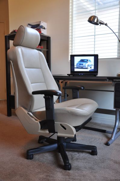 SOLD Thank You! - Mercedes-Benz C220 MB-Tex Office Chair - Parchment