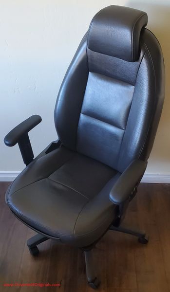 SOLD Thank You! - SAAB 9-3 SE Leather Office chair - Black