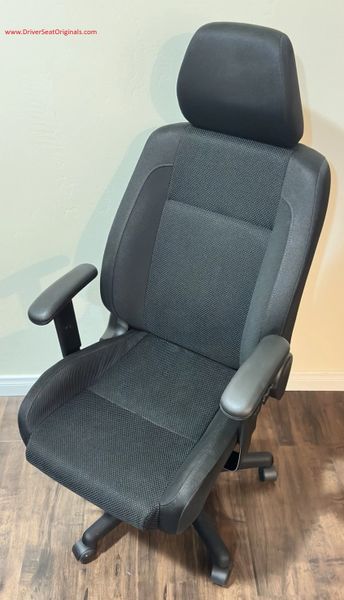 Subaru Impreza 2.5 RS Fabric Office Chair - Black