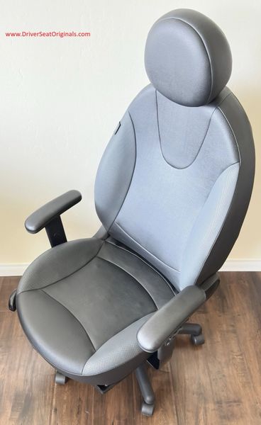 Mini Cooper Leatherette Office Chair - Black