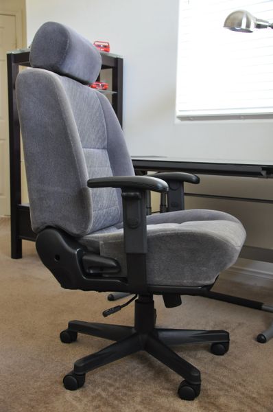 SOLD Thank You! Nissan Maxima Fabric Office Chair - Charcoal