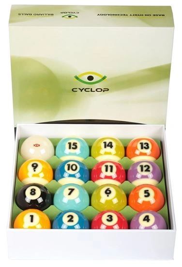 Cyclop TV Edition Pool Ball Set