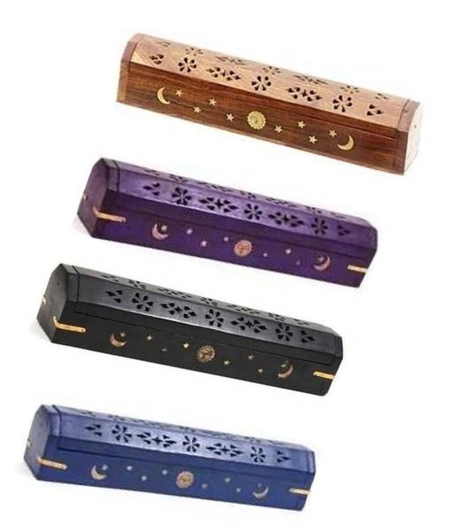 Incense Burner Coffin Box 12" ( 1 Dozen/ 12 pcs ) 3.33/EACH
