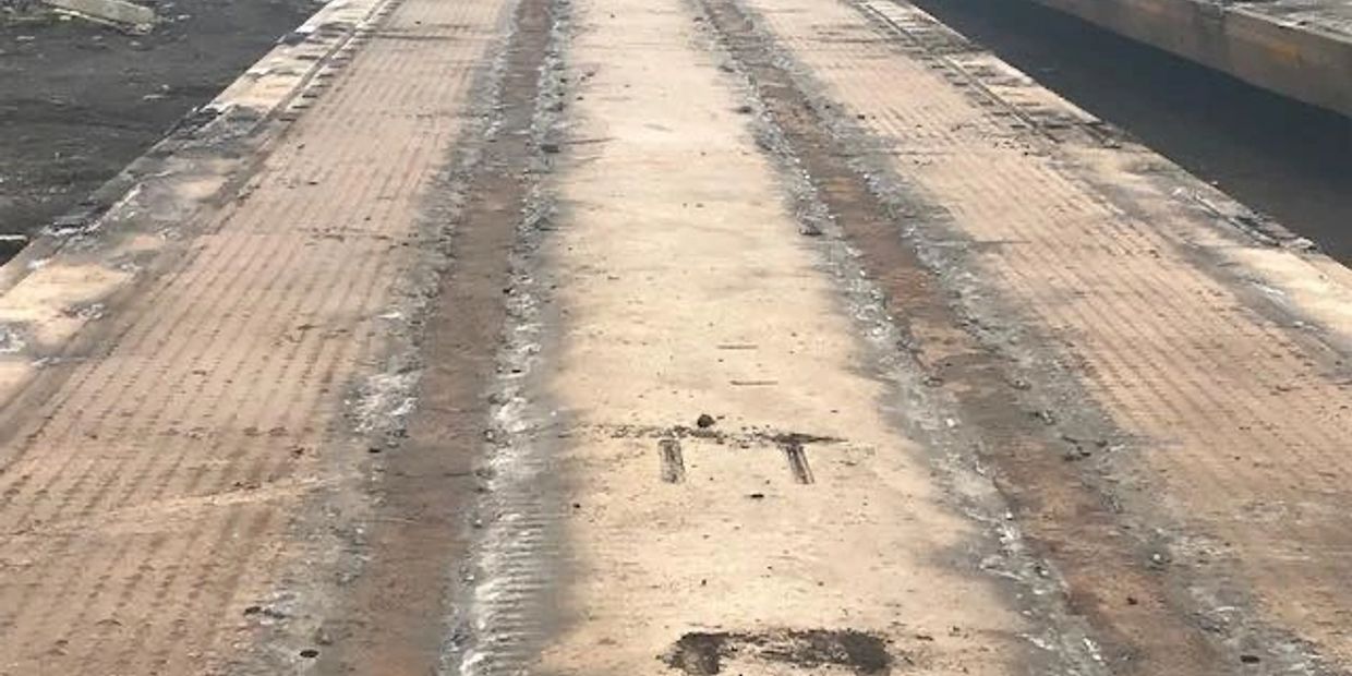 Flat Railcar Bridge Decks
