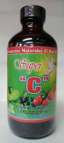 Super Vitamina "C" en Líquido (8 FL OZ)