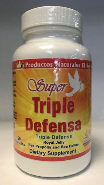 Triple Defensa (Royal Jelly, Bee Propolis and Bee Pollen)