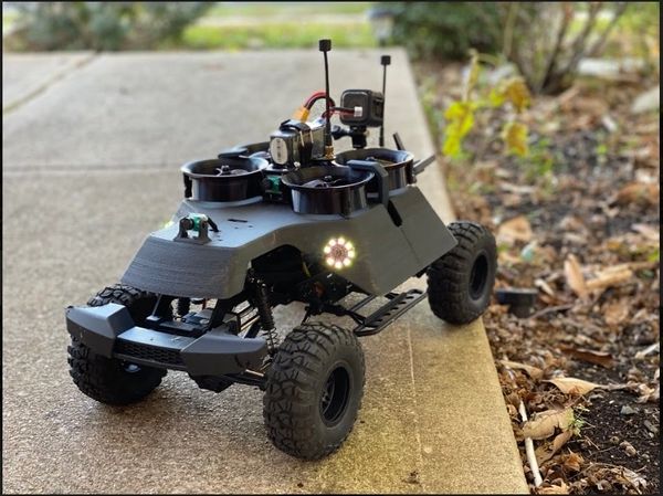 land water and air remote control vehicle