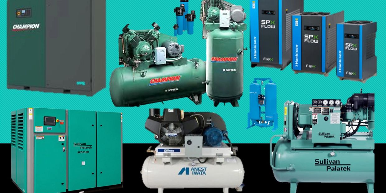 DACO represents an extensive collection of air compressors, blowers, vacuum pumps, dryers and more