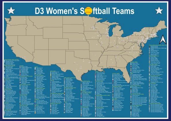 division-3-womens-softball-map-with-all-college-names-logos-listed