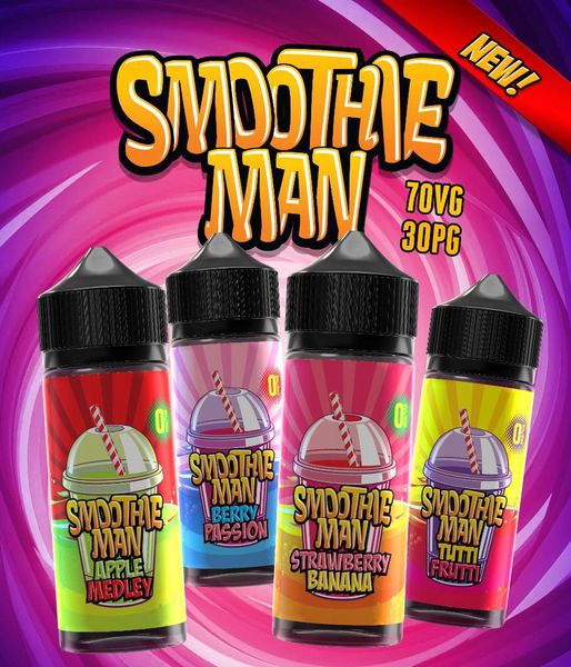 100ml Smoothie Man - All Fruit Smoothie Flavours - bbliquids | BeBetter ...