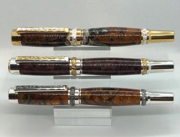 Roller Ball Pens Maple Burls