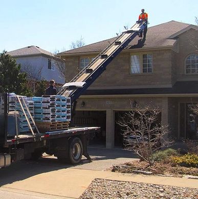 Material Delivery  Alberta Strong Roofing