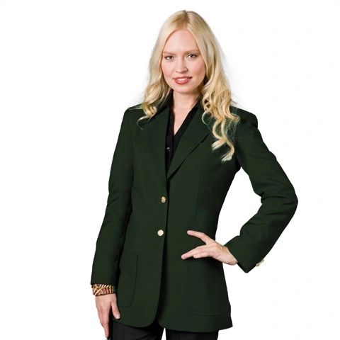 Womens hunter outlet green blazer