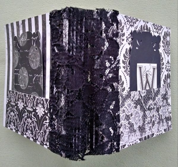 Black & White Mini Junk Journal in a Box