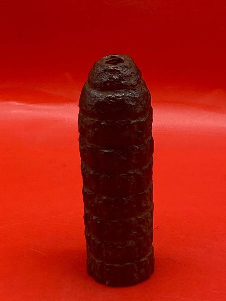 German model 13 rifle grenade solid relic condition recovered in 2016 from the remains recovered from an old German trench line near the village of Mametz on the Somme battlefield 1916