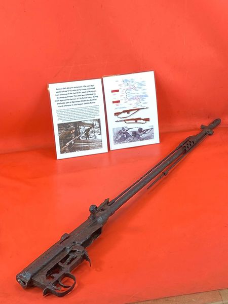 Very rare Nice condition relic Russian SVT-40 automatic rifle used by 5th Guards Army recovered from Psel River,south of Kursk defended by them against German 2nd SS Panzer corps during the German Kursk offensive in July-August 1943